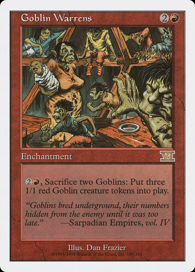 Goblin Warrens [Classic Sixth Edition] | Impulse Games and Hobbies