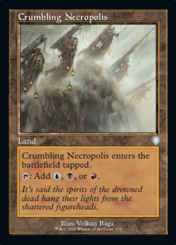 Crumbling Necropolis (Retro) [The Brothers' War Commander] | Impulse Games and Hobbies