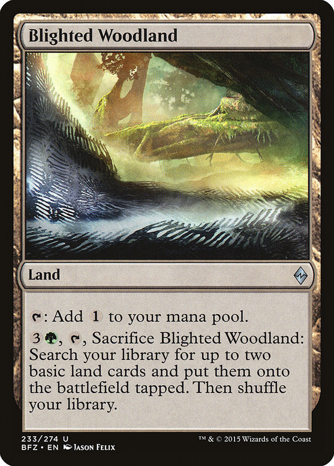 Blighted Woodland [Battle for Zendikar] | Impulse Games and Hobbies