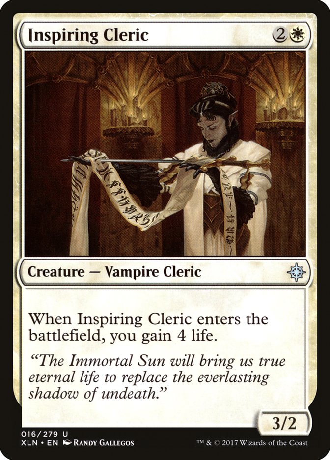 Inspiring Cleric [Ixalan] | Impulse Games and Hobbies