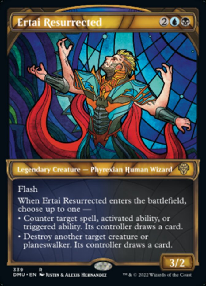 Ertai Resurrected (Showcase Textured) [Dominaria United] | Impulse Games and Hobbies