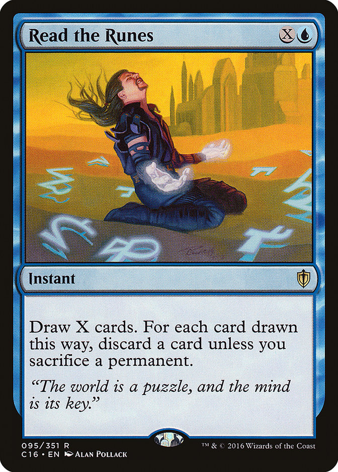 Read the Runes [Commander 2016] | Impulse Games and Hobbies