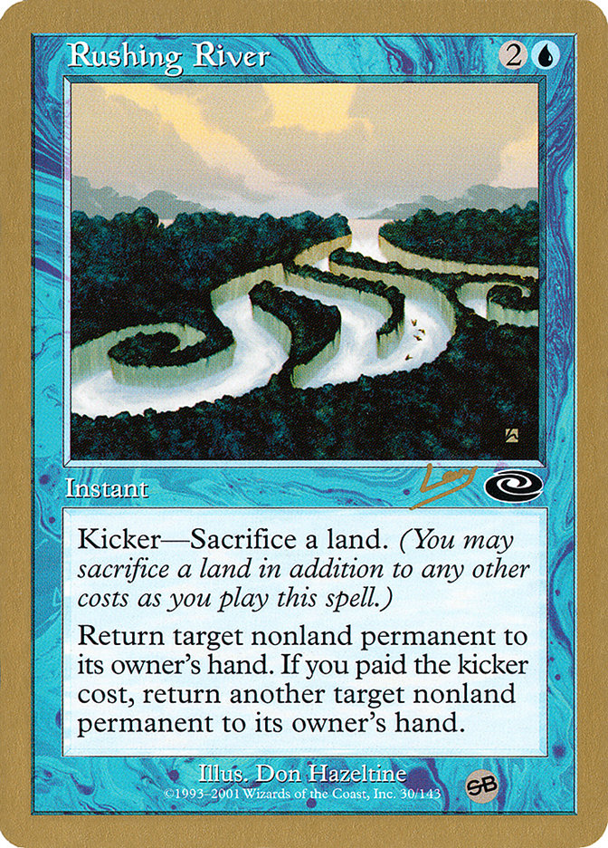 Rushing River (Raphael Levy) (SB) [World Championship Decks 2002] | Impulse Games and Hobbies