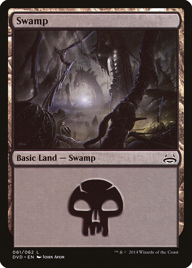 Swamp (61) (Divine vs. Demonic) [Duel Decks Anthology] | Impulse Games and Hobbies