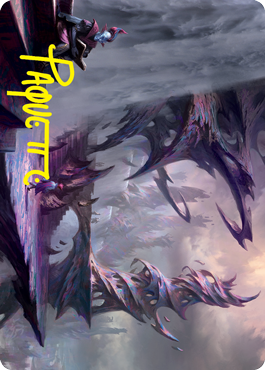 Prismari Campus Art Card (Gold-Stamped Signature) [Strixhaven: School of Mages Art Series] | Impulse Games and Hobbies