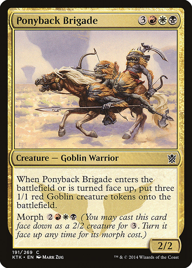 Ponyback Brigade [Khans of Tarkir] | Impulse Games and Hobbies