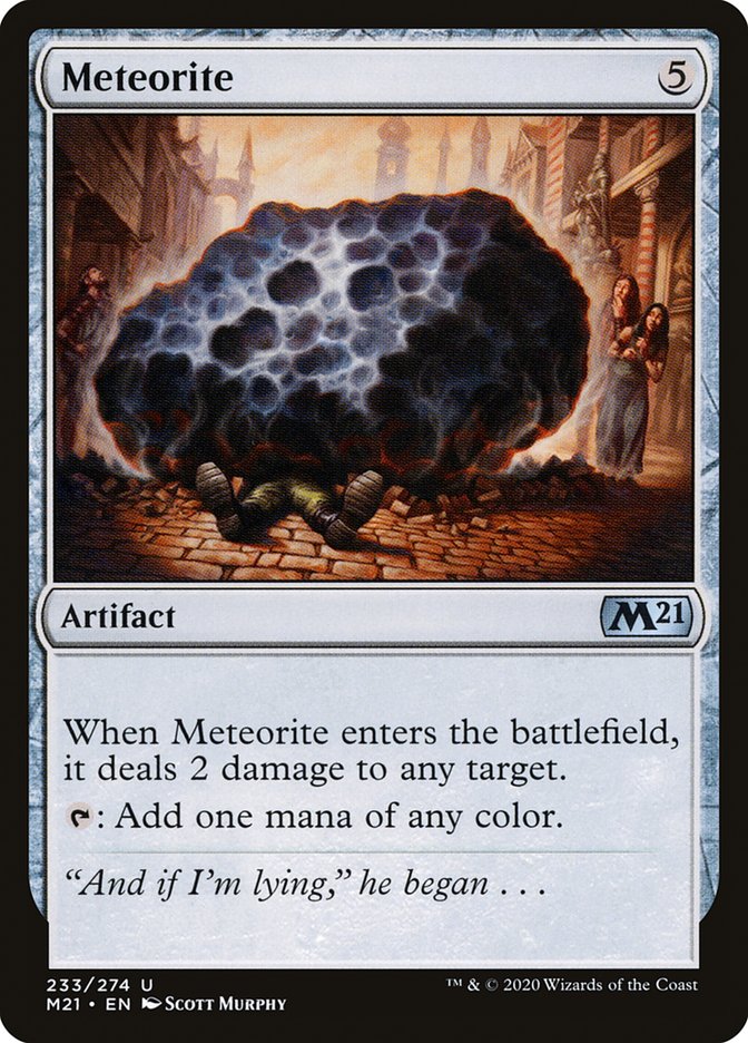 Meteorite [Core Set 2021] | Impulse Games and Hobbies
