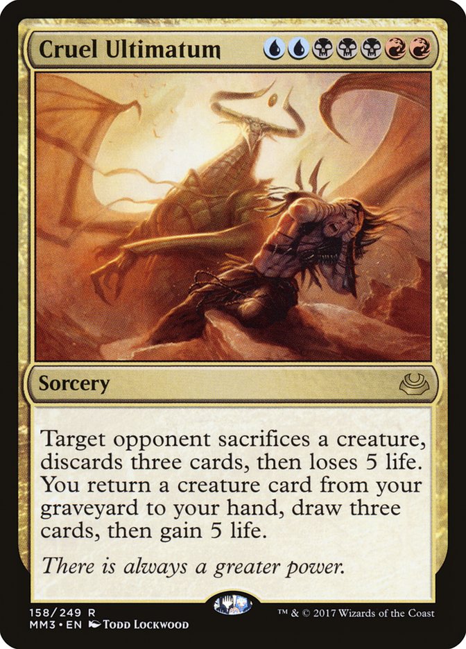 Cruel Ultimatum [Modern Masters 2017] | Impulse Games and Hobbies