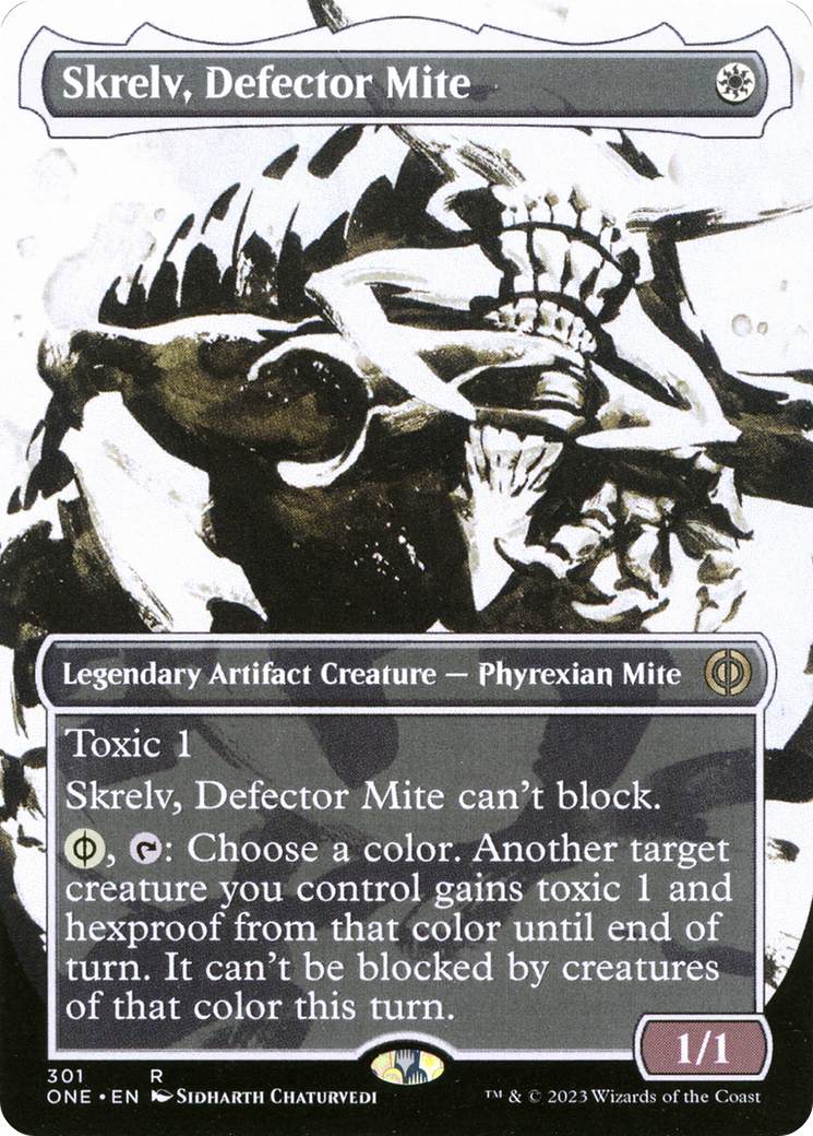 Skrelv, Defector Mite (Borderless Ichor) [Phyrexia: All Will Be One] | Impulse Games and Hobbies