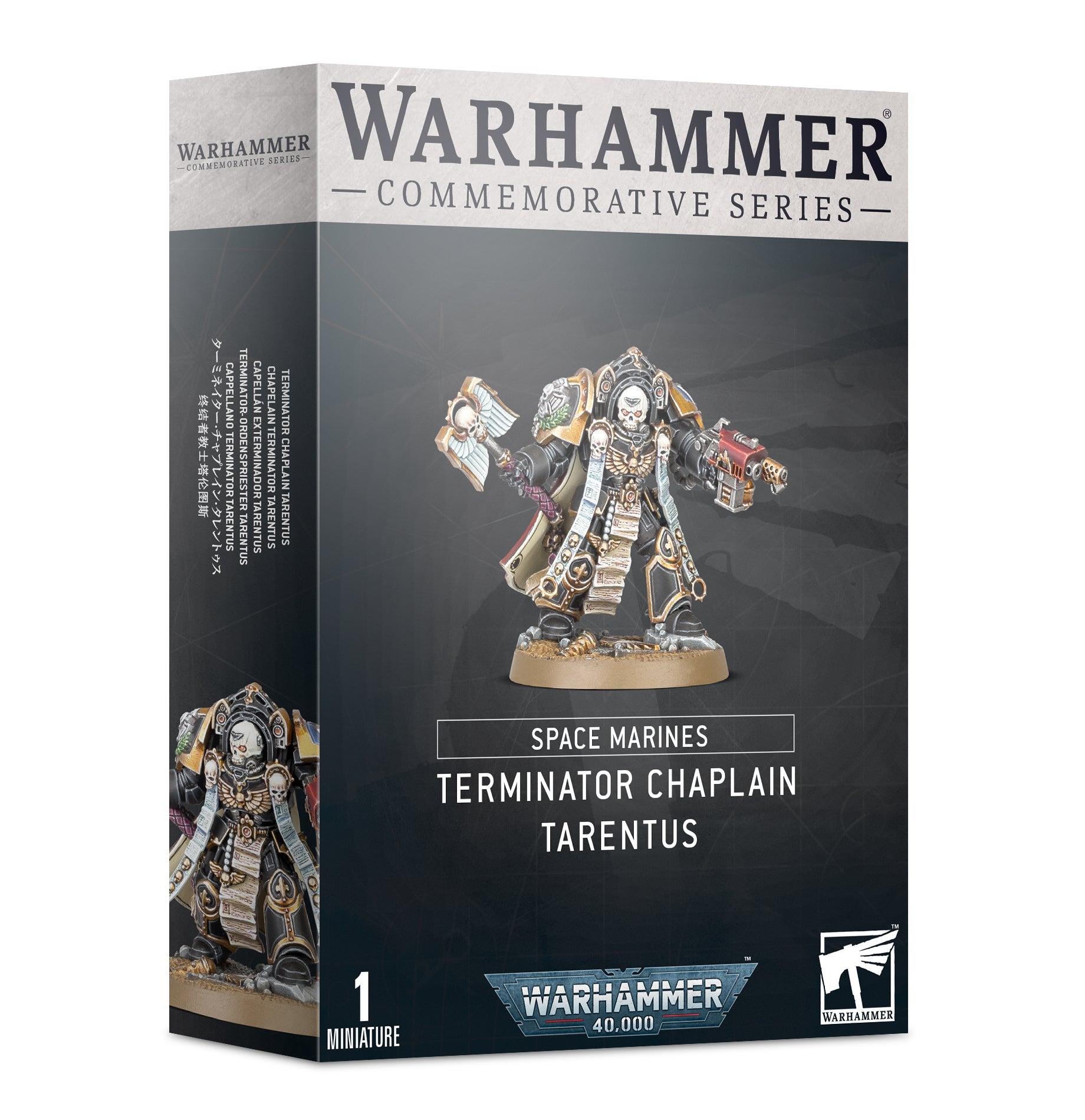 WH40K SPACE MARINES: Terminator Chaplain Tarentus | Impulse Games and Hobbies