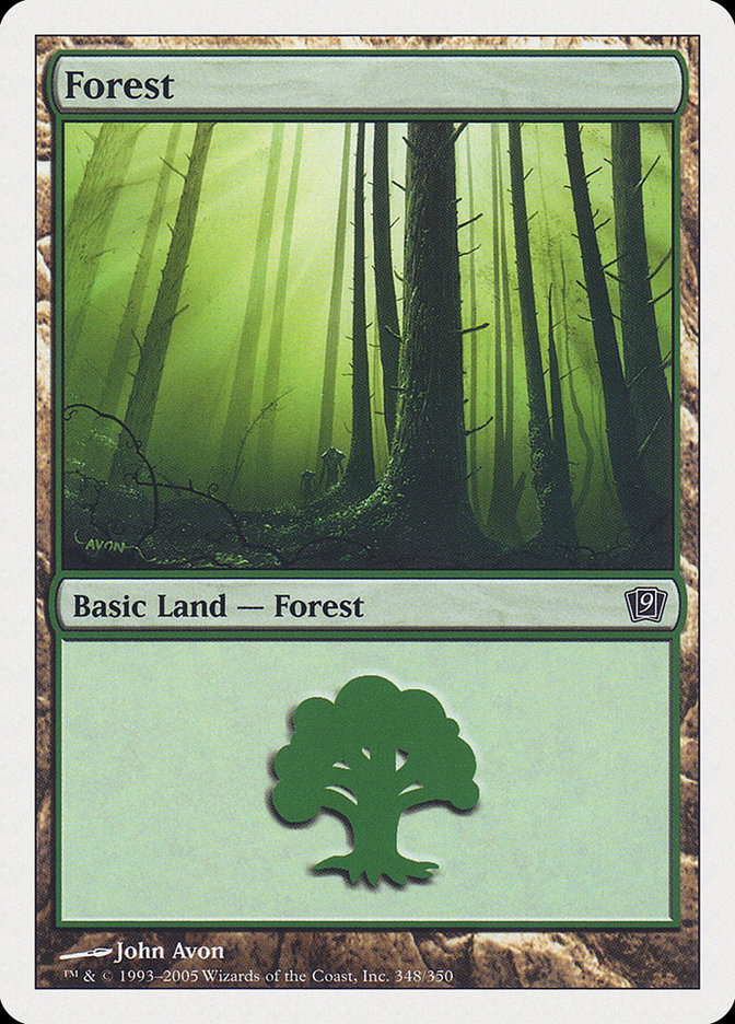 Forest (348) [Ninth Edition] | Impulse Games and Hobbies