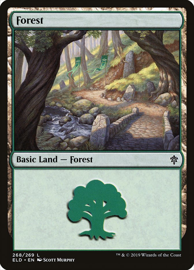 Forest (268) [Throne of Eldraine] | Impulse Games and Hobbies