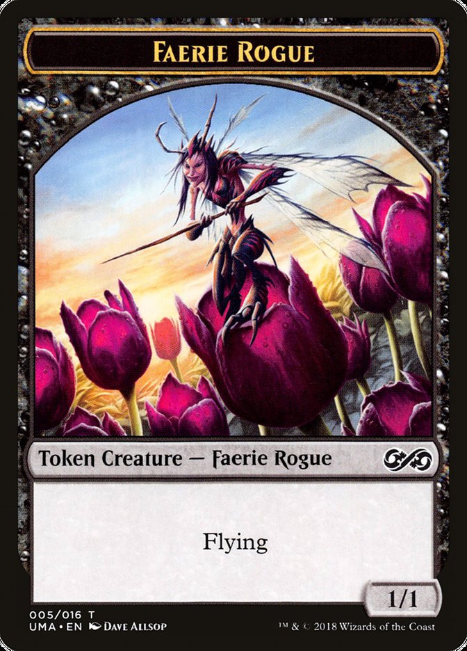Faerie Rogue Token [Ultimate Masters Tokens] | Impulse Games and Hobbies