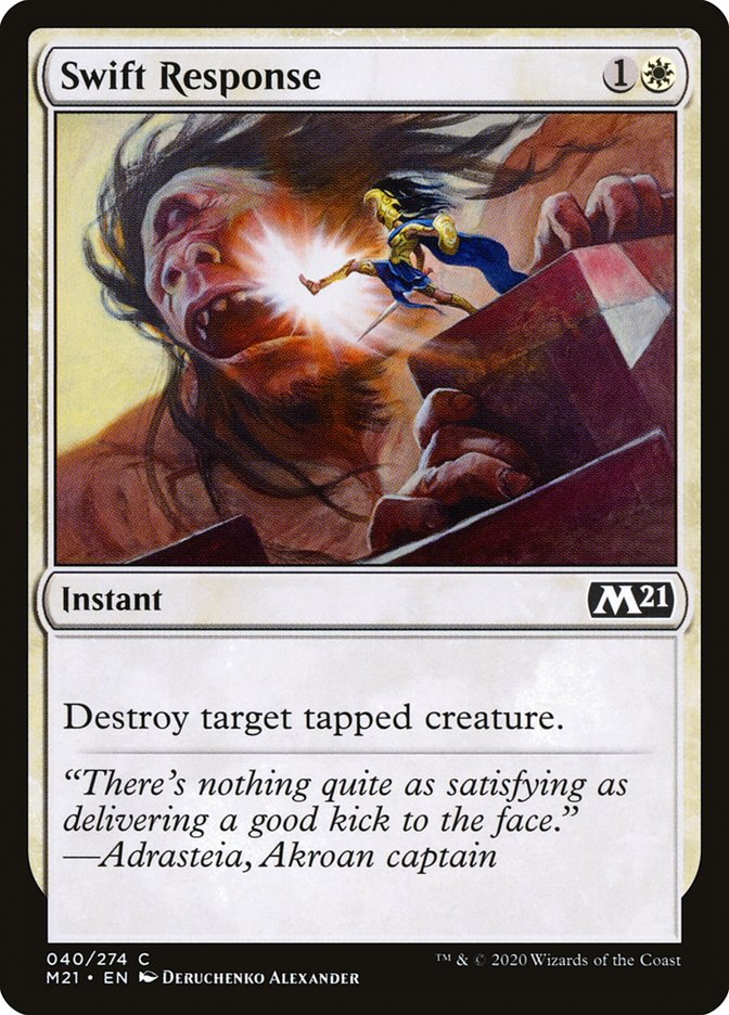 Swift Response [Core Set 2021] | Impulse Games and Hobbies