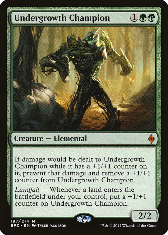 Undergrowth Champion [Battle for Zendikar] | Impulse Games and Hobbies