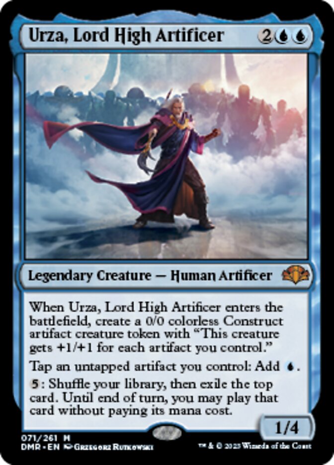 Urza, Lord High Artificer [Dominaria Remastered] | Impulse Games and Hobbies