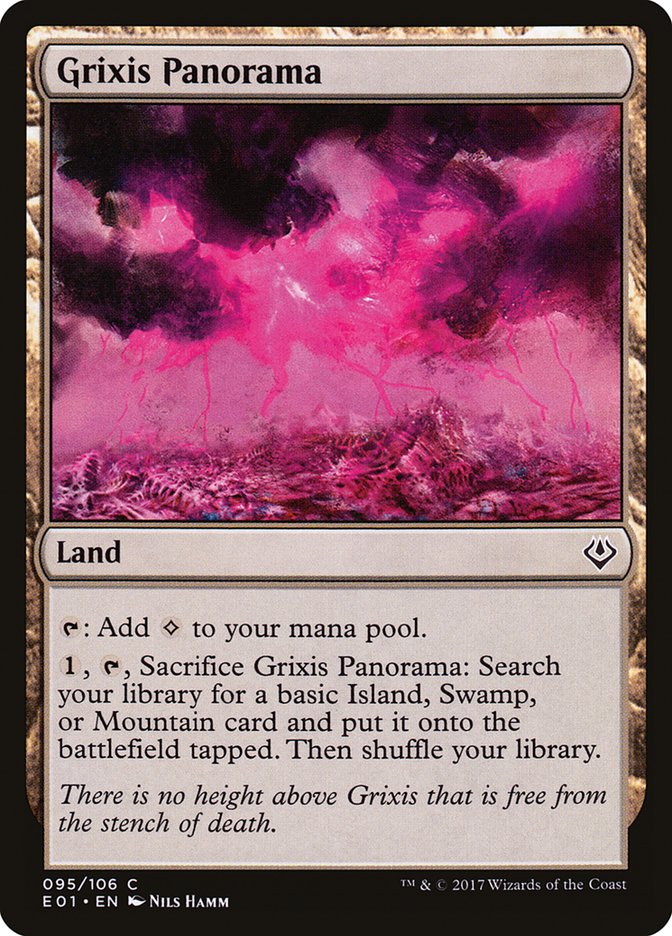 Grixis Panorama [Archenemy: Nicol Bolas] | Impulse Games and Hobbies