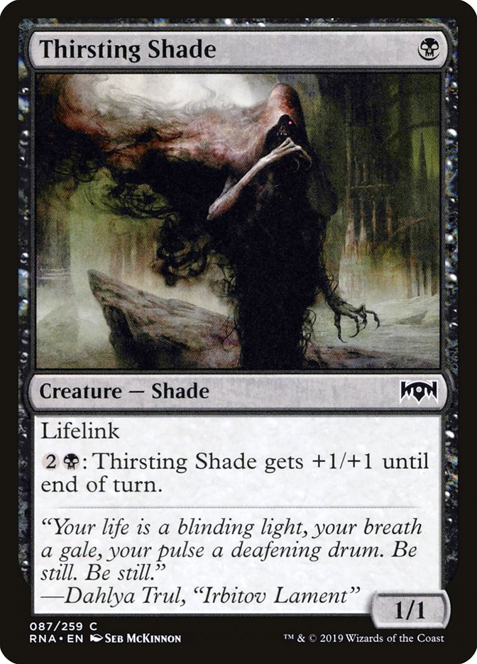 Thirsting Shade [Ravnica Allegiance] | Impulse Games and Hobbies