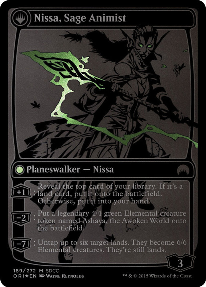 Nissa, Vastwood Seer // Nissa, Sage Animist [San Diego Comic-Con 2015] | Impulse Games and Hobbies