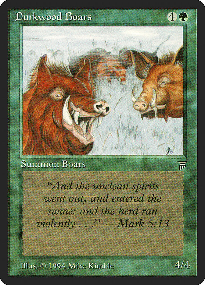 Durkwood Boars [Legends] | Impulse Games and Hobbies