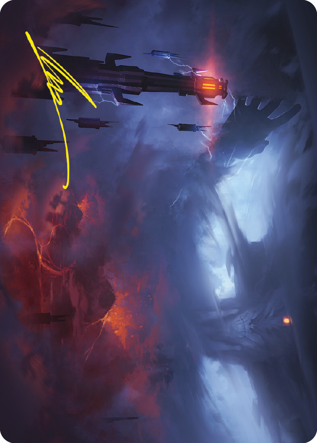 Shadow of the Enemy Art Card (Gold-Stamped Signature) [The Lord of the Rings: Tales of Middle-earth Art Series] | Impulse Games and Hobbies