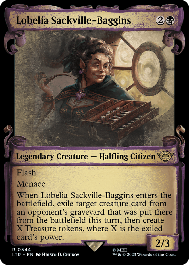 Lobelia Sackville-Baggins [The Lord of the Rings: Tales of Middle-Earth Showcase Scrolls] | Impulse Games and Hobbies