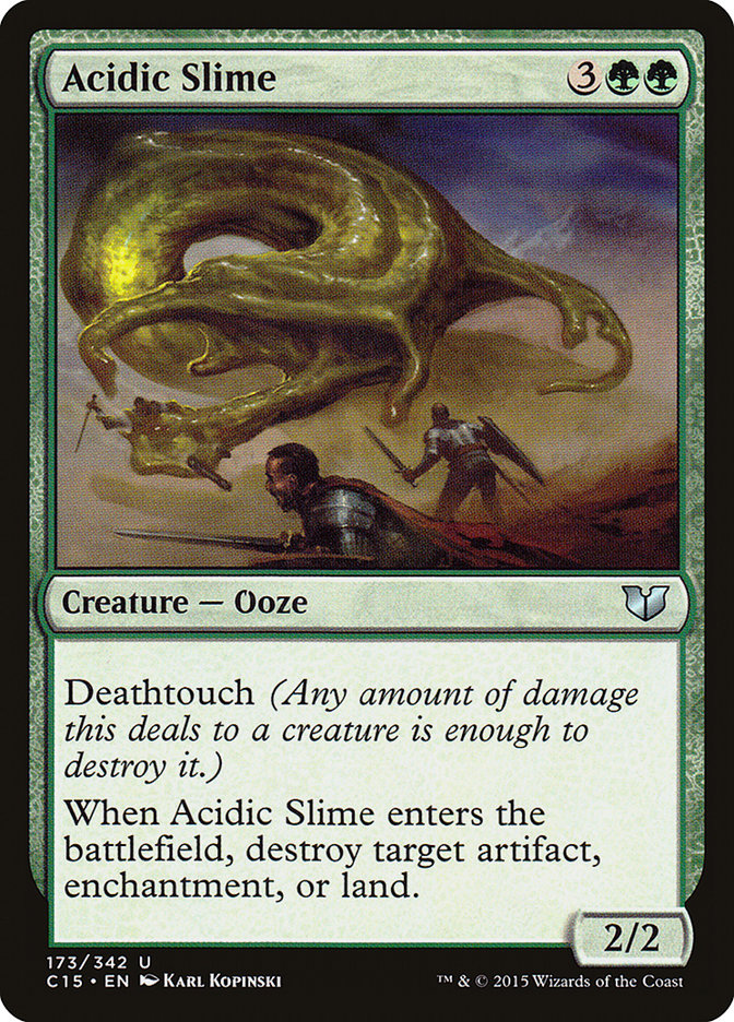 Acidic Slime [Commander 2015] | Impulse Games and Hobbies