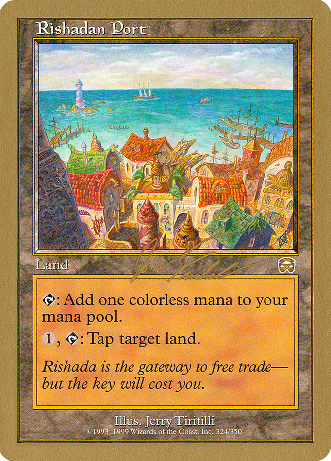 Rishadan Port (Jon Finkel) [World Championship Decks 2000] | Impulse Games and Hobbies