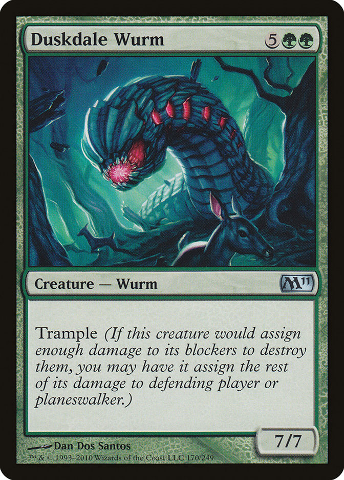 Duskdale Wurm [Magic 2011] | Impulse Games and Hobbies