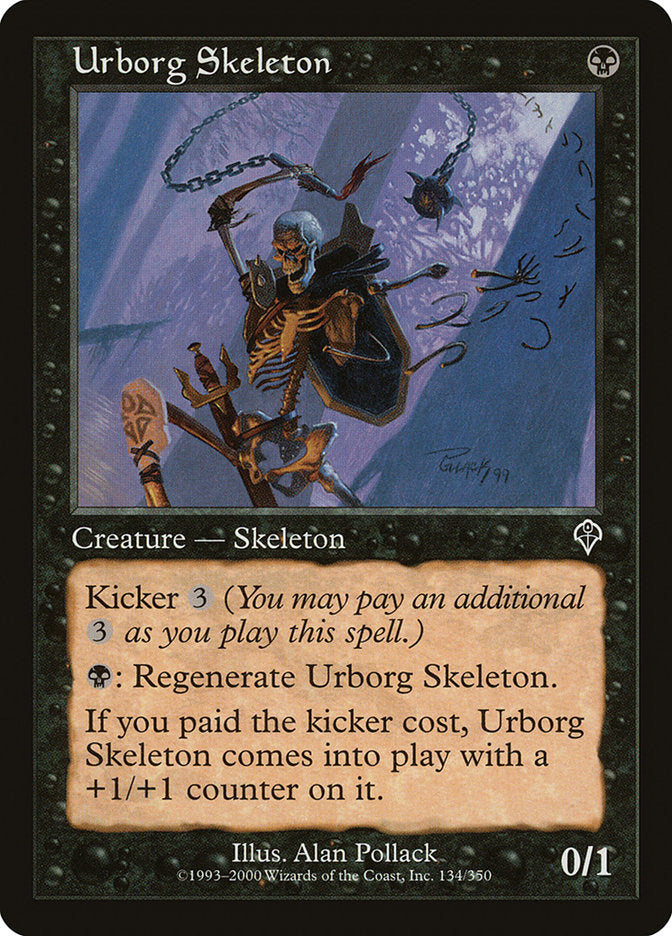 Urborg Skeleton [Invasion] | Impulse Games and Hobbies