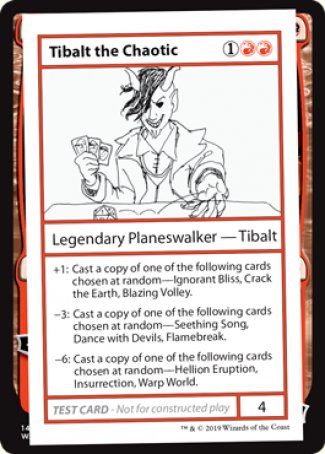 Tibalt the Chaotic (2021 Edition) [Mystery Booster Playtest Cards] | Impulse Games and Hobbies