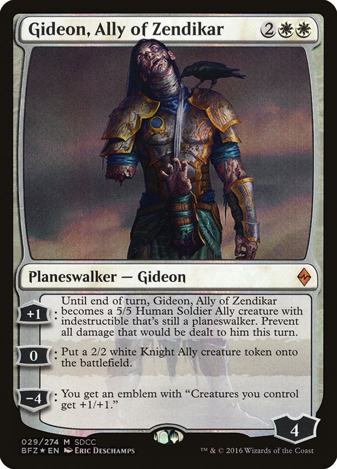 Gideon, Ally of Zendikar [San Diego Comic-Con 2016] | Impulse Games and Hobbies