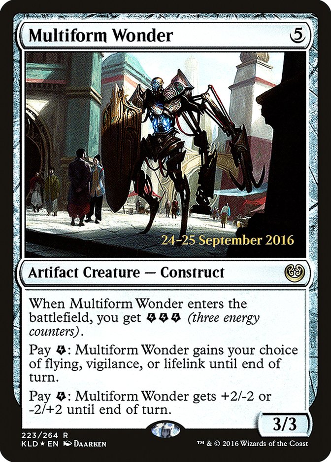 Multiform Wonder [Kaladesh Prerelease Promos] | Impulse Games and Hobbies