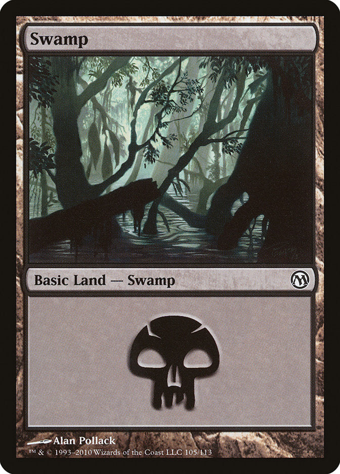 Swamp (105) [Duels of the Planeswalkers] | Impulse Games and Hobbies