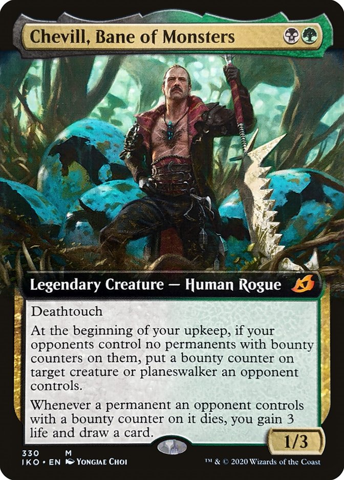 Chevill, Bane of Monsters (Extended Art) [Ikoria: Lair of Behemoths] | Impulse Games and Hobbies
