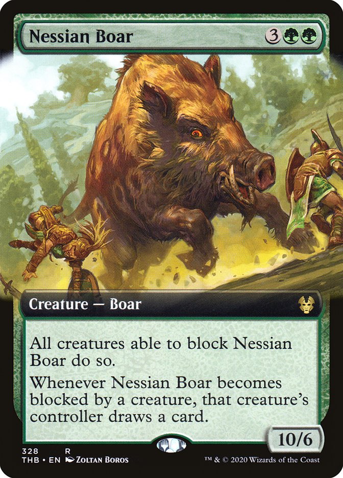 Nessian Boar (Extended Art) [Theros Beyond Death] | Impulse Games and Hobbies