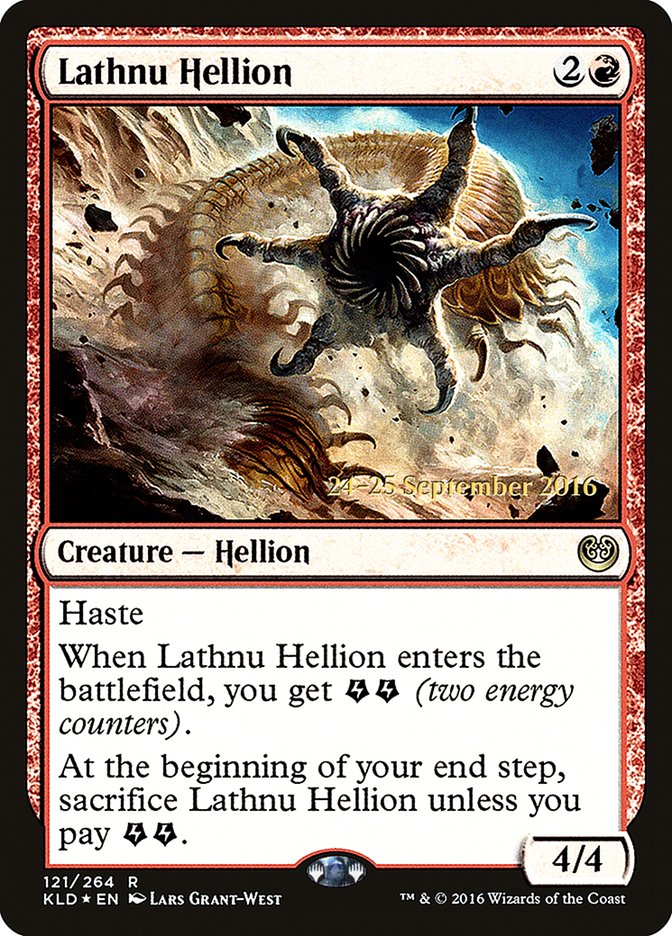 Lathnu Hellion [Kaladesh Prerelease Promos] | Impulse Games and Hobbies