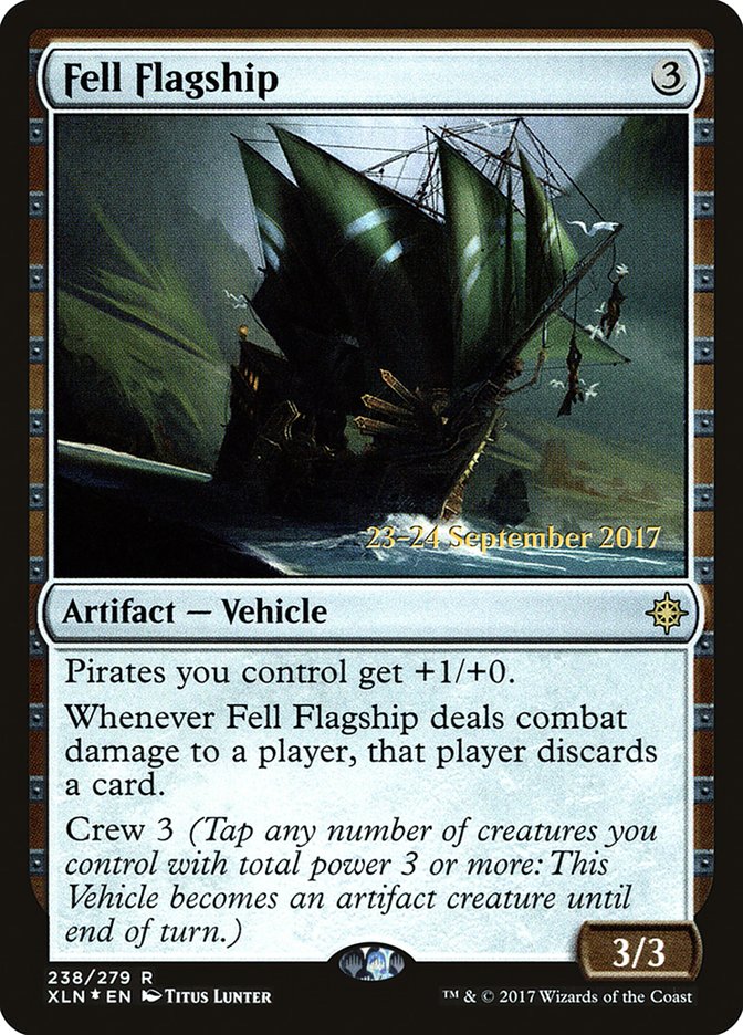 Fell Flagship [Ixalan Prerelease Promos] | Impulse Games and Hobbies