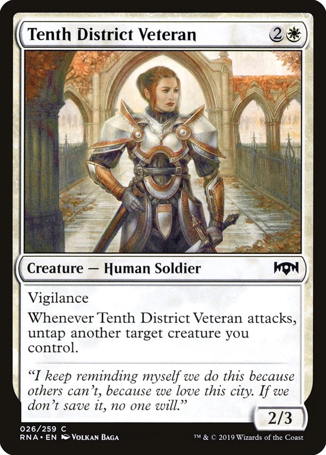 Tenth District Veteran [Ravnica Allegiance] | Impulse Games and Hobbies