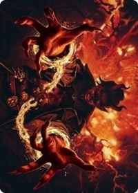 Tibalt's Trickery Art Card [Kaldheim: Art Series] | Impulse Games and Hobbies