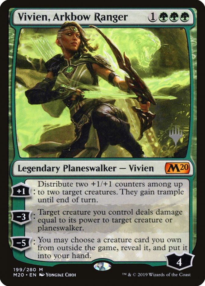 Vivien, Arkbow Ranger (Promo Pack) [Core Set 2020 Promos] | Impulse Games and Hobbies