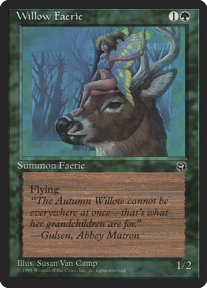 Willow Faerie (Gulsen Flavor Text) [Homelands] | Impulse Games and Hobbies