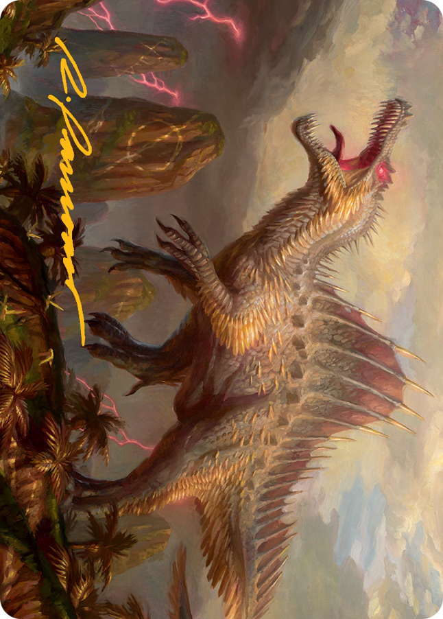 Etali, Primal Conqueror Art Card (Gold-Stamped Signature) [March of the Machine Art Series] | Impulse Games and Hobbies