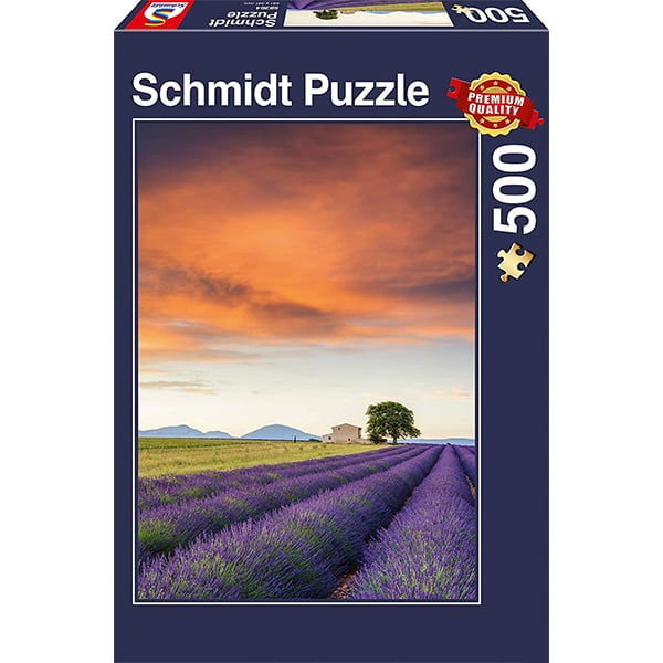 Puzzle: 500 Field of Lavender, Provence | Impulse Games and Hobbies