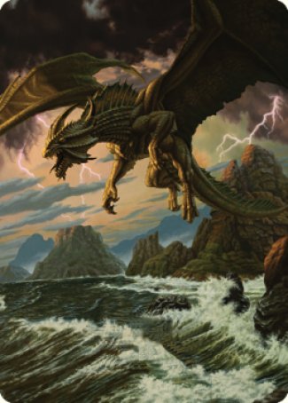 Ancient Bronze Dragon Art Card (03) [Commander Legends: Battle for Baldur's Gate Art Series] | Impulse Games and Hobbies