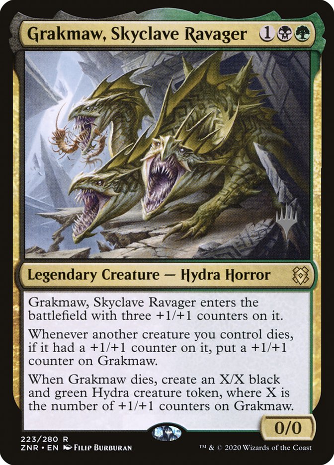 Grakmaw, Skyclave Ravager (Promo Pack) [Zendikar Rising Promos] | Impulse Games and Hobbies