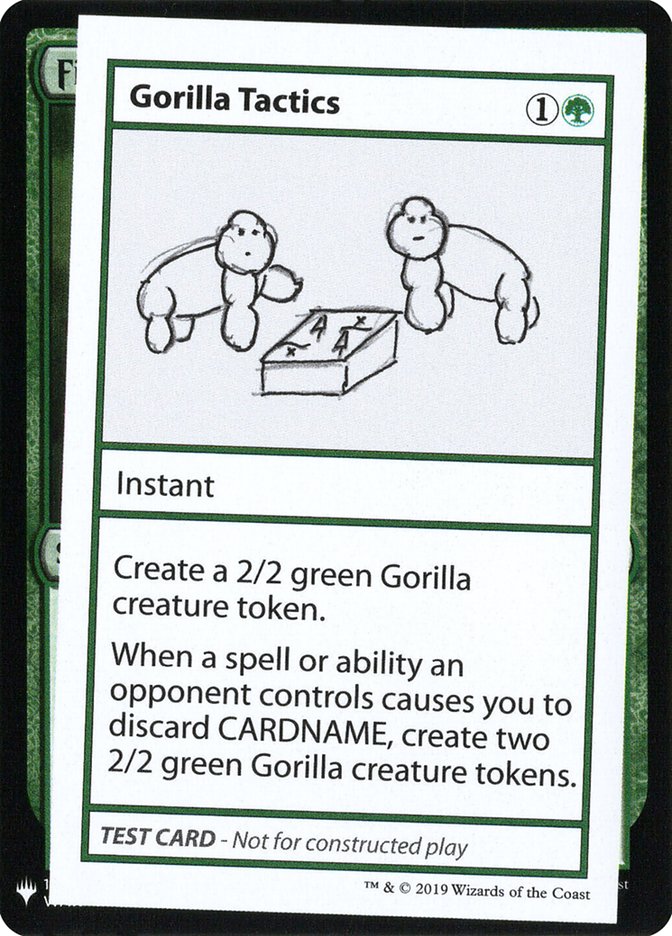 Gorilla Tactics [Mystery Booster Playtest Cards] | Impulse Games and Hobbies