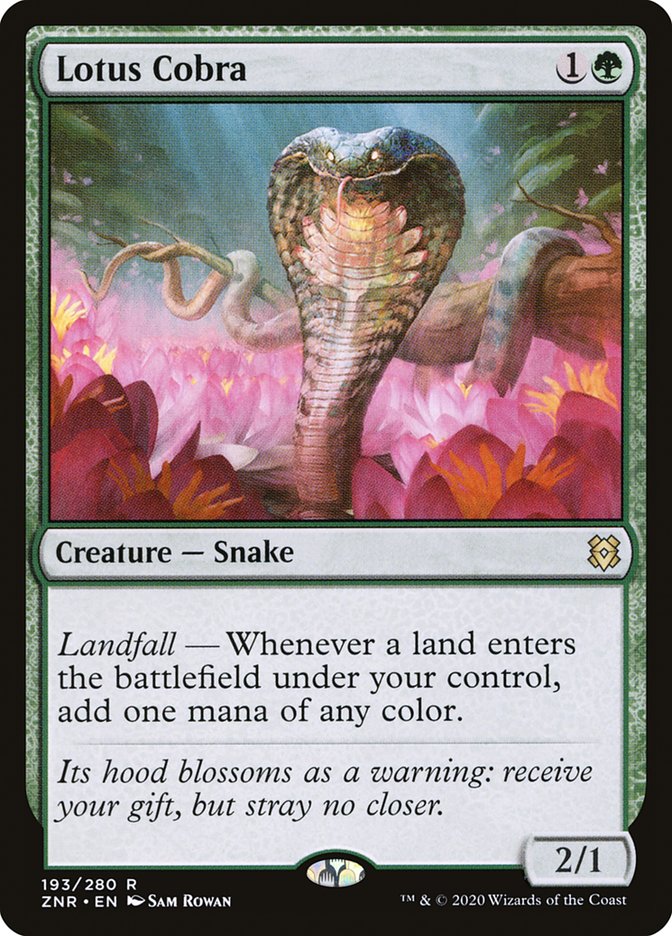 Lotus Cobra [Zendikar Rising] | Impulse Games and Hobbies