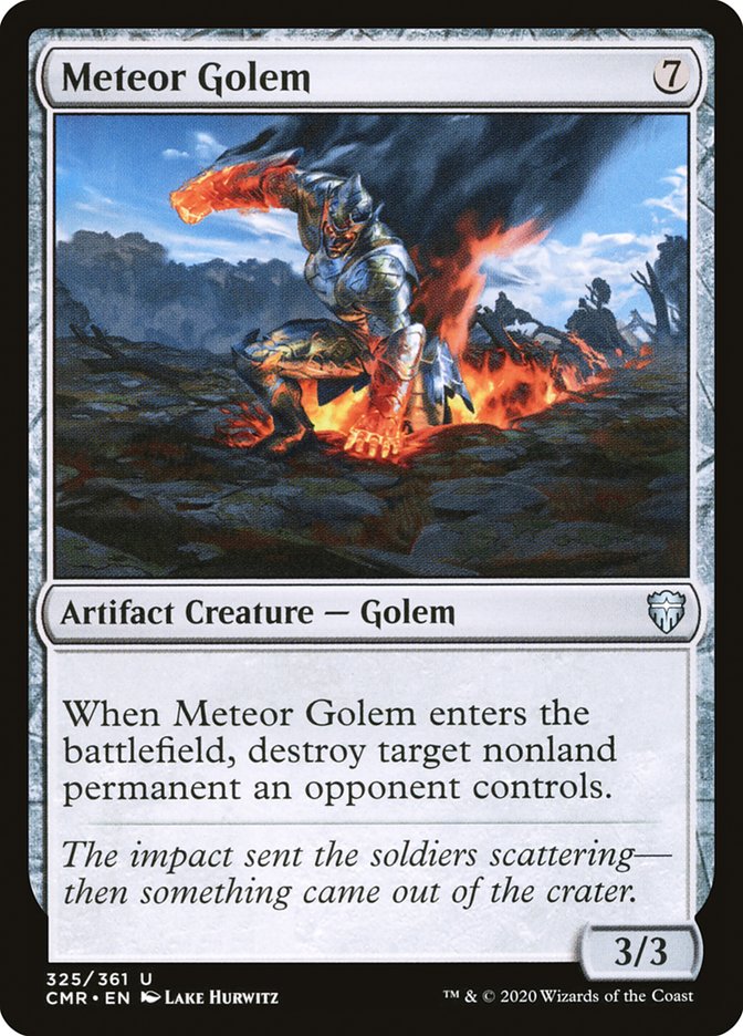 Meteor Golem (325) [Commander Legends] | Impulse Games and Hobbies