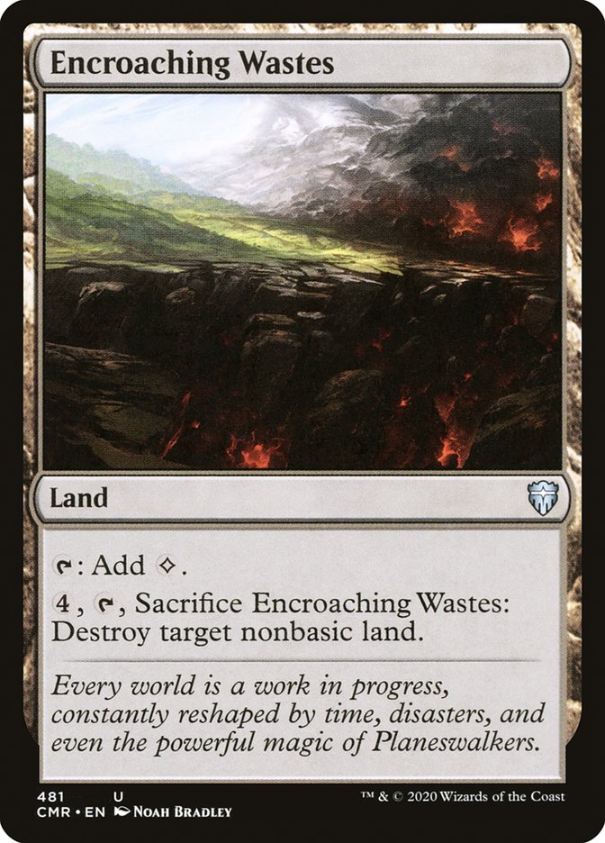 Encroaching Wastes [Commander Legends] | Impulse Games and Hobbies